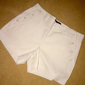 NWOT Banana Republic white shorts.